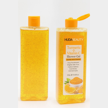 Huda Beauty Turmeric + Vitamin C Shower Gel
