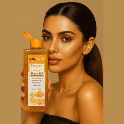 Huda Beauty Turmeric + Vitamin C Shower Gel
